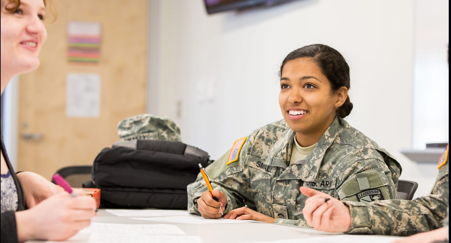 BenU Veteran and military female