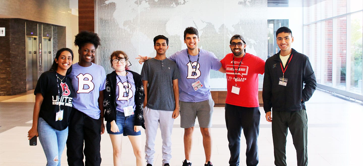 student leaders at BenBeginning